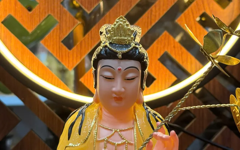 Tam Thánh Phật ngồi mẫu nhỏ 