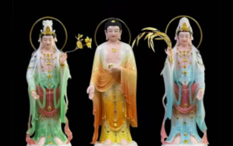 Bộ tượng Tây Phương Tam Thánh Phật