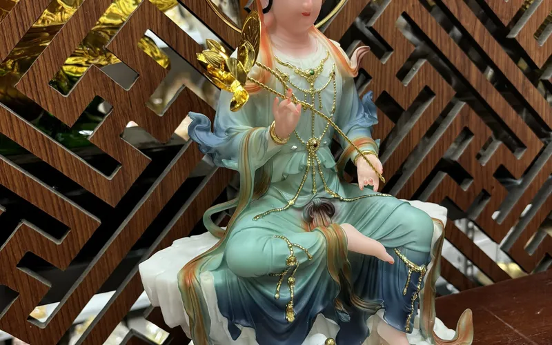 Văn Thù Phổ Hiền có Hào Quang