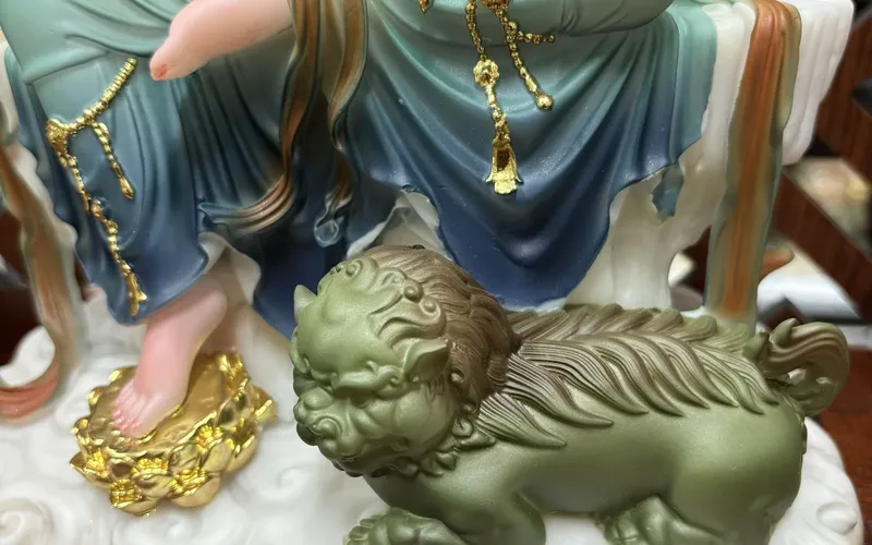 Văn Thù Phổ Hiền có Hào Quang