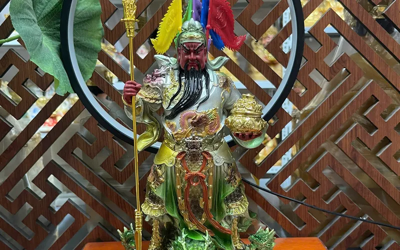 Quan Công Đứng Ngũ Kỳ Cửu Long