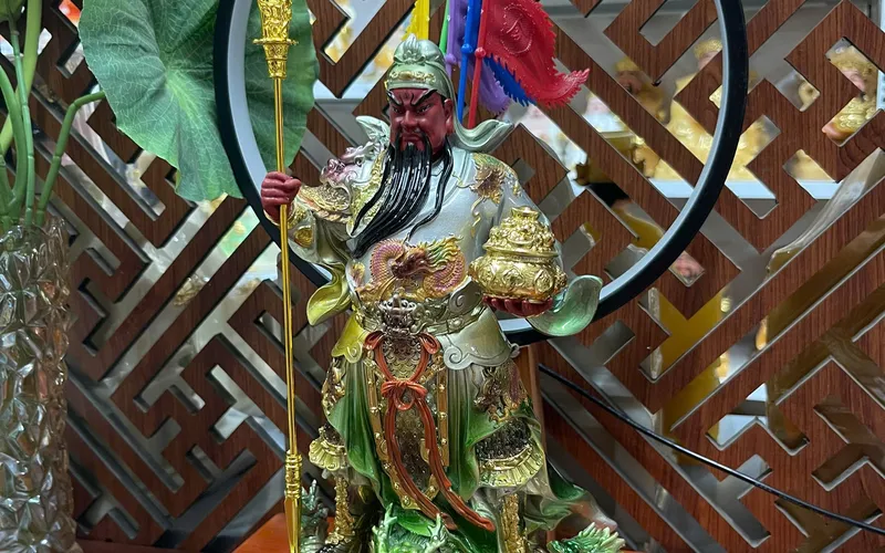 Quan Công Đứng Ngũ Kỳ Cửu Long