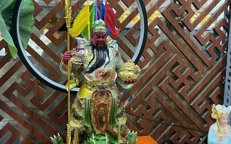 Quan Công Đứng Ngũ Kỳ Cửu Long