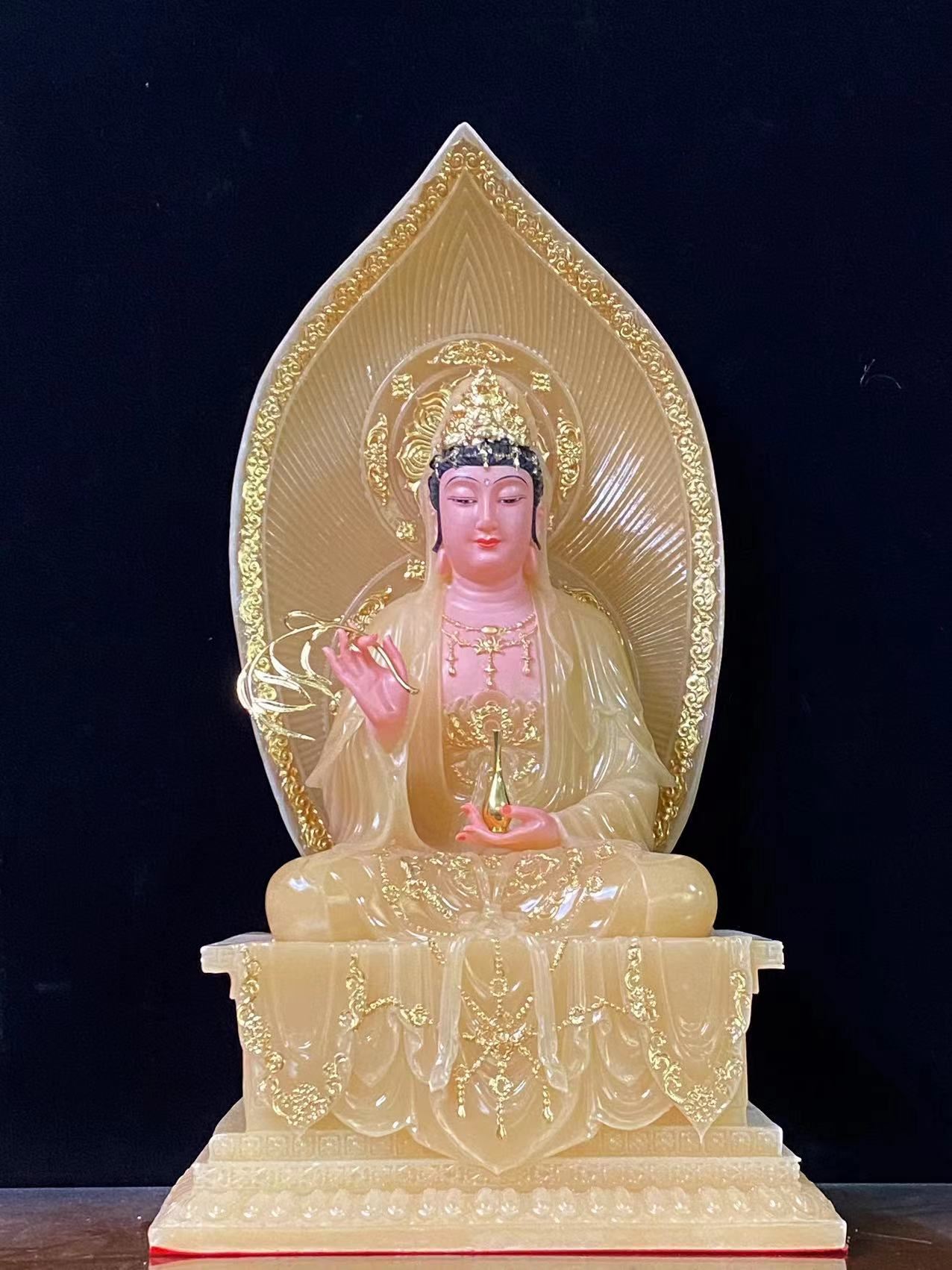 Tượng Quan Âm lá Bồ Đề Tượng Quan Âm lá Bồ Đề