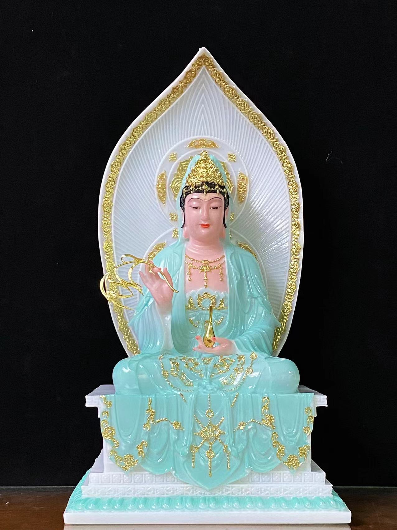 Tượng Quan Âm lá Bồ Đề Tượng Quan Âm lá Bồ Đề