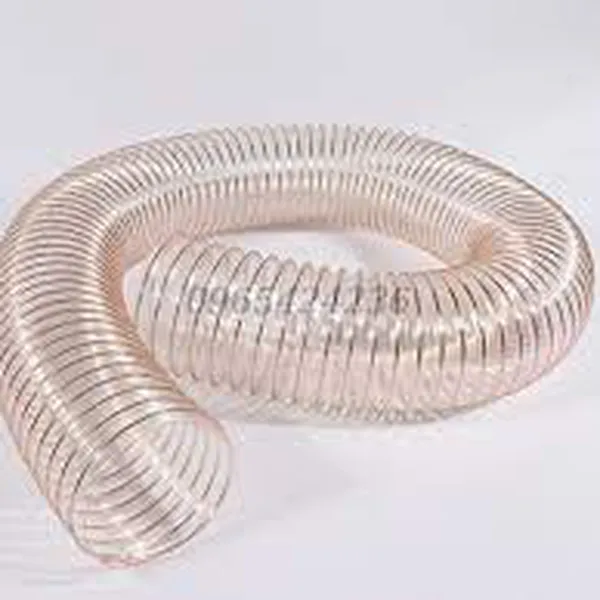 Ống Nhựa PU Hút Bụi Lỏi Thép Mạ Đồng D200