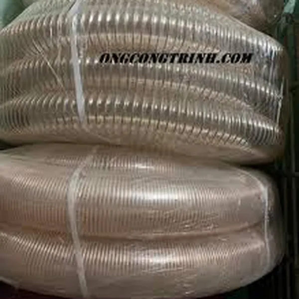 Ống nhựa PU lỏi thép mạ đồng phi 50