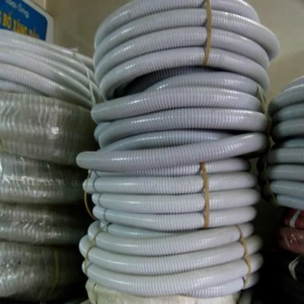 Ống nhựa PVC Gân nhựa Màu Xám