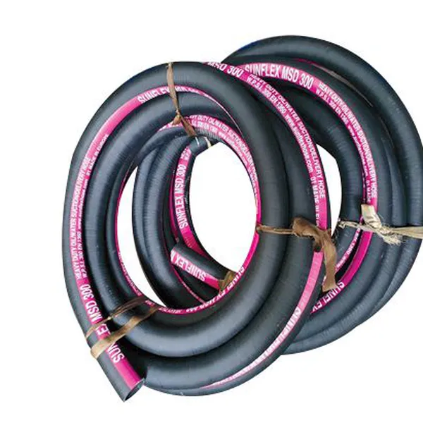 Ống cao su bố vải lõi thép bấm đầu cos hút xi măng, bê tông