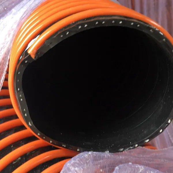 Ống Gân Nhựa Màu Cam Có Bố Vải D40