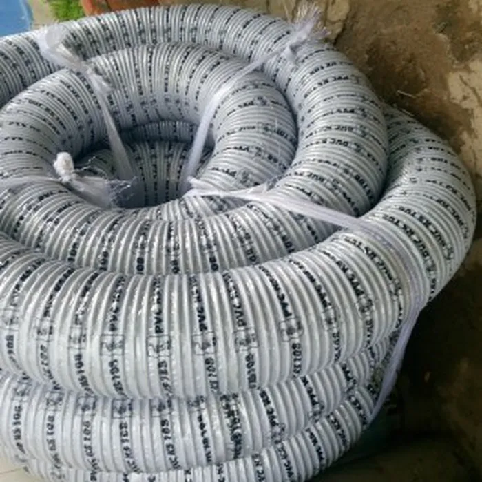 Ống nhựa PVC Gân nhựa Màu Xám