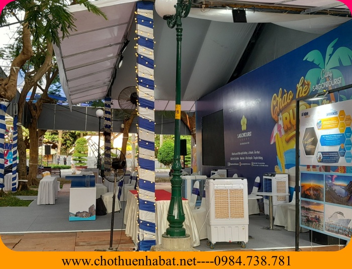 cho thuê nhà bạt không gian