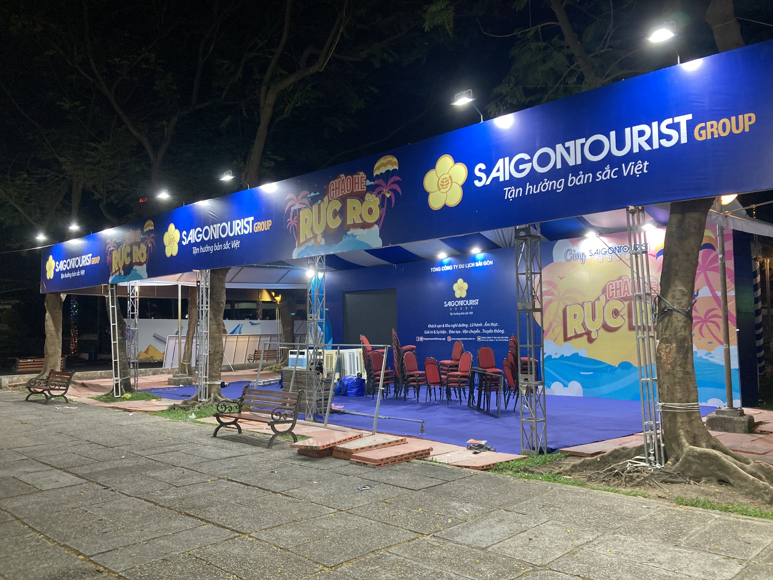 cho thuê nhà bạt không gian