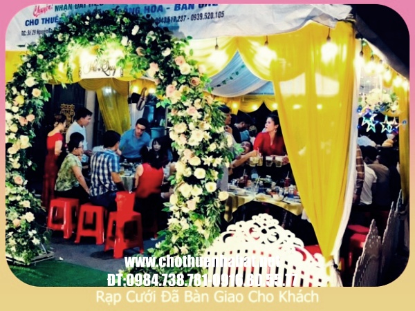 Giá khung rạp đám cưới