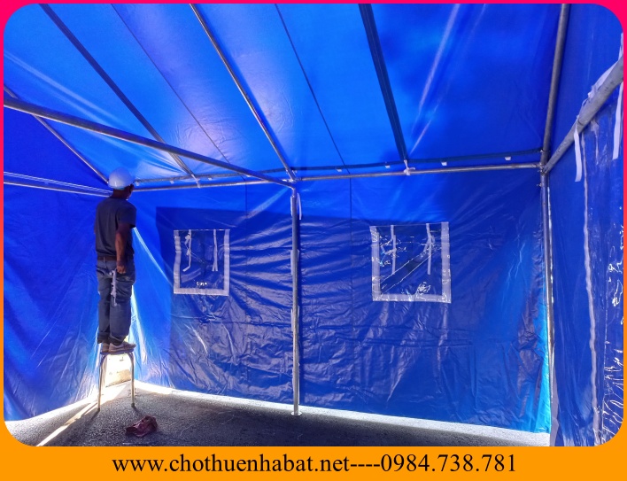 lều xếp di động