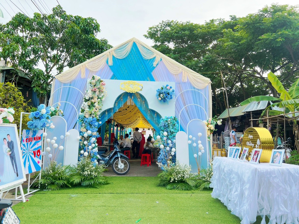 khung rạp đám cưới