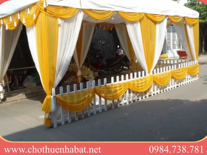 Sản xuất khung rạp đám cưới, bán khung rạp đám cưới