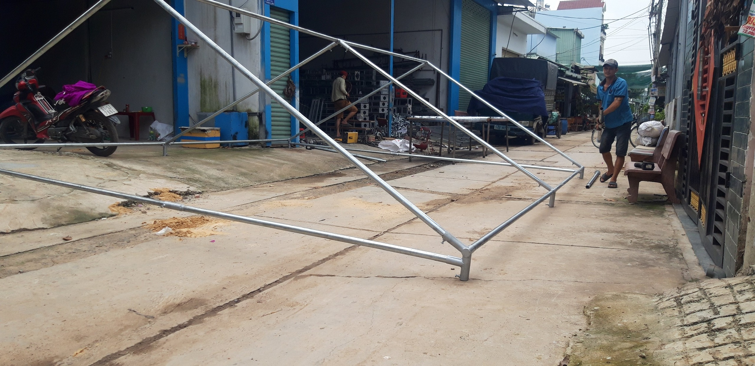 khung rạp đám cưới