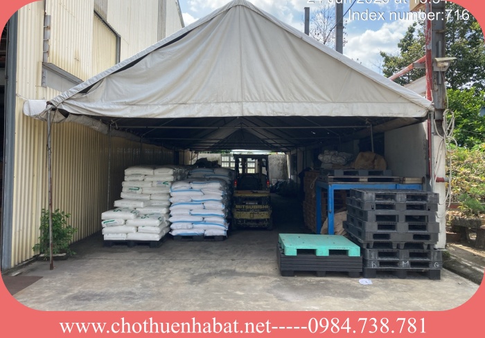 nhà bạt trụ tròn