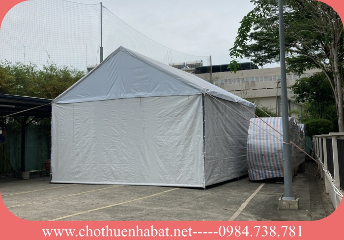 nhà bạt trụ tròn