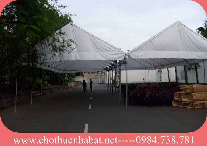 nhà bạt trụ tròn