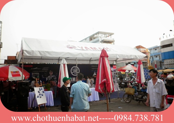 nhà bạt trụ tròn