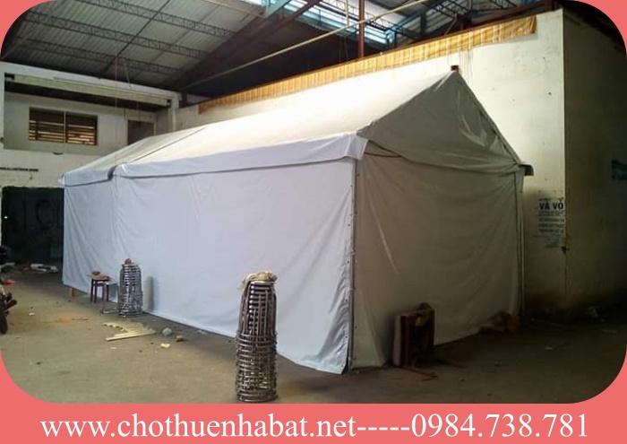 nhà bạt trụ tròn