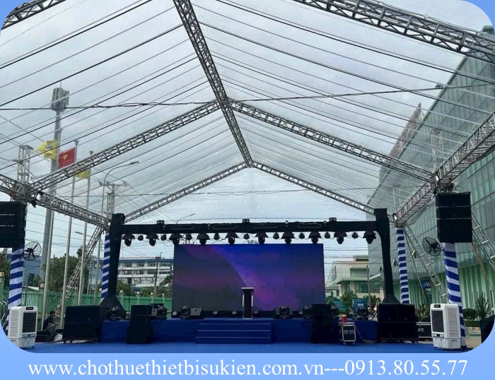 Cho thuê nhà bạt trong suốt