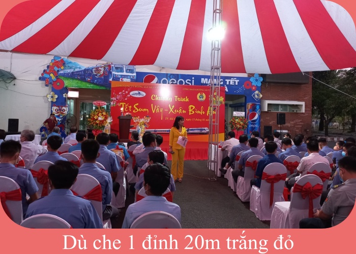cho thuê dù sự kiện