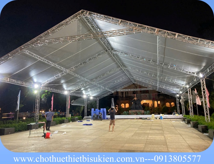 sản xuất nhà bạt không gian