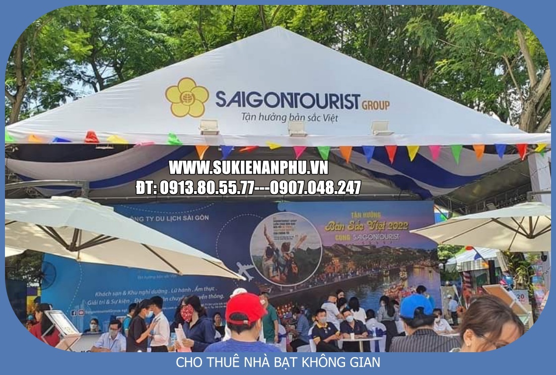 cho thuê nhà bạt sự kiện