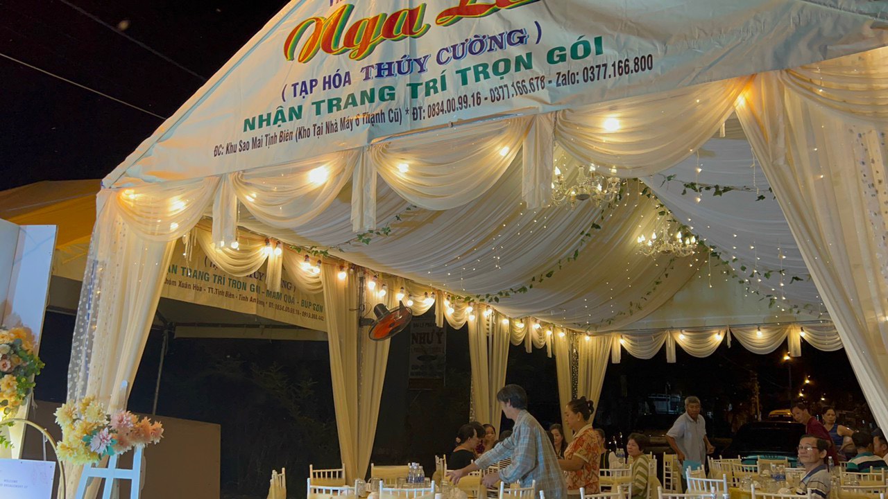 Khung Rạp đám cưới giá rẻ