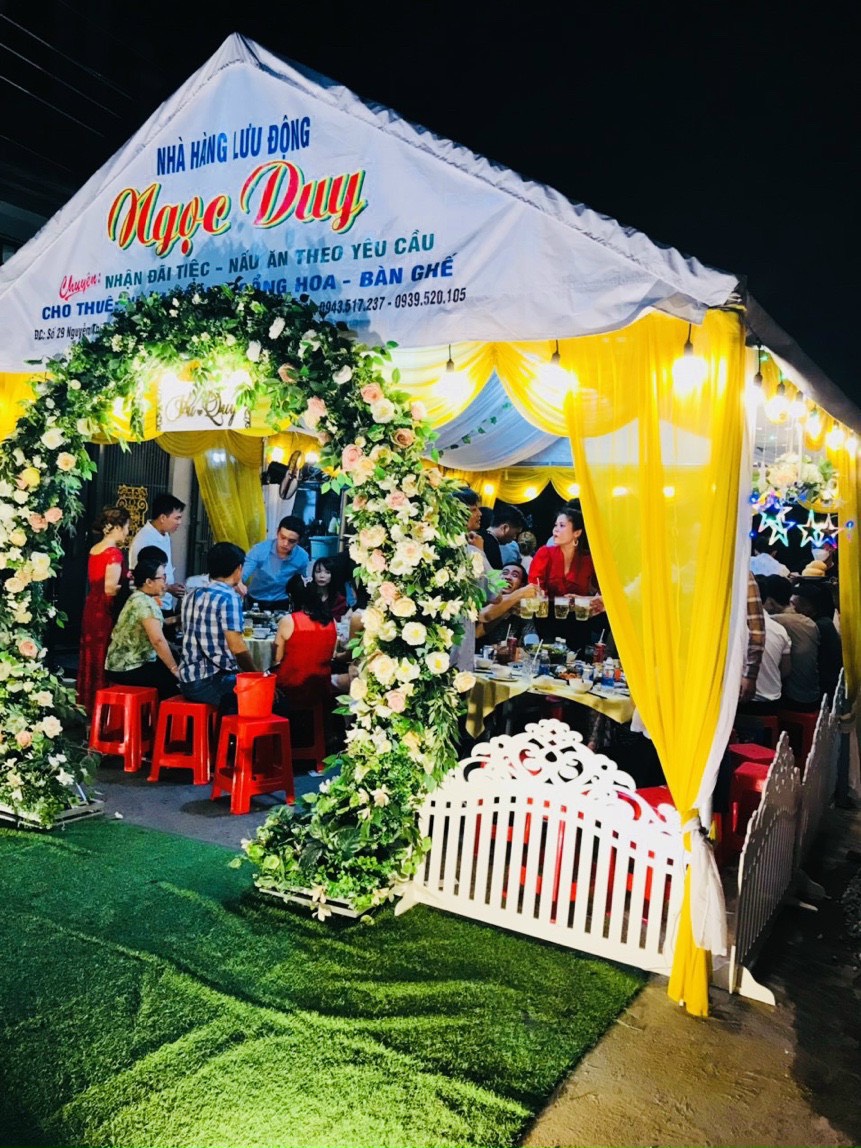 cho thuê nhà bạt đám cưới