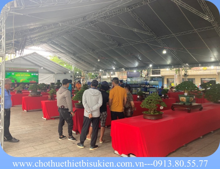 cho thuê nhà bạt không gian tại Bình Dương