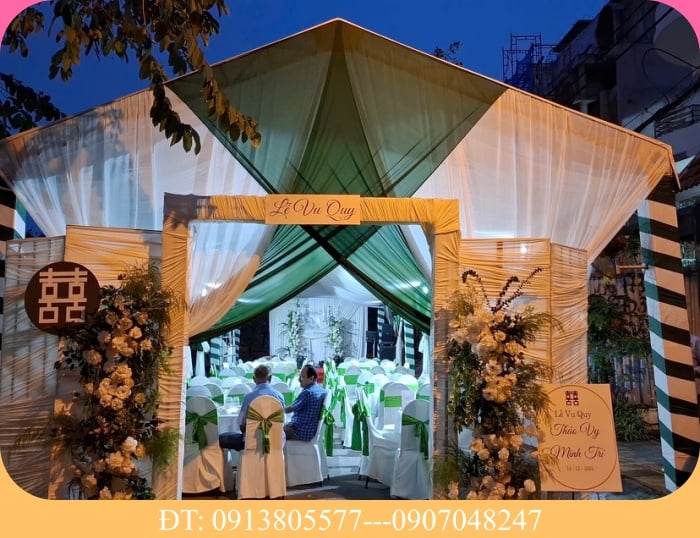 Bán khung rạp đám cưới