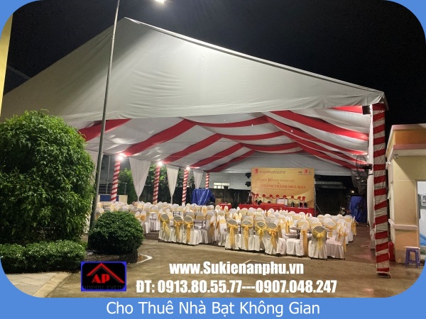 cho thuê nhà bạt sự kiện