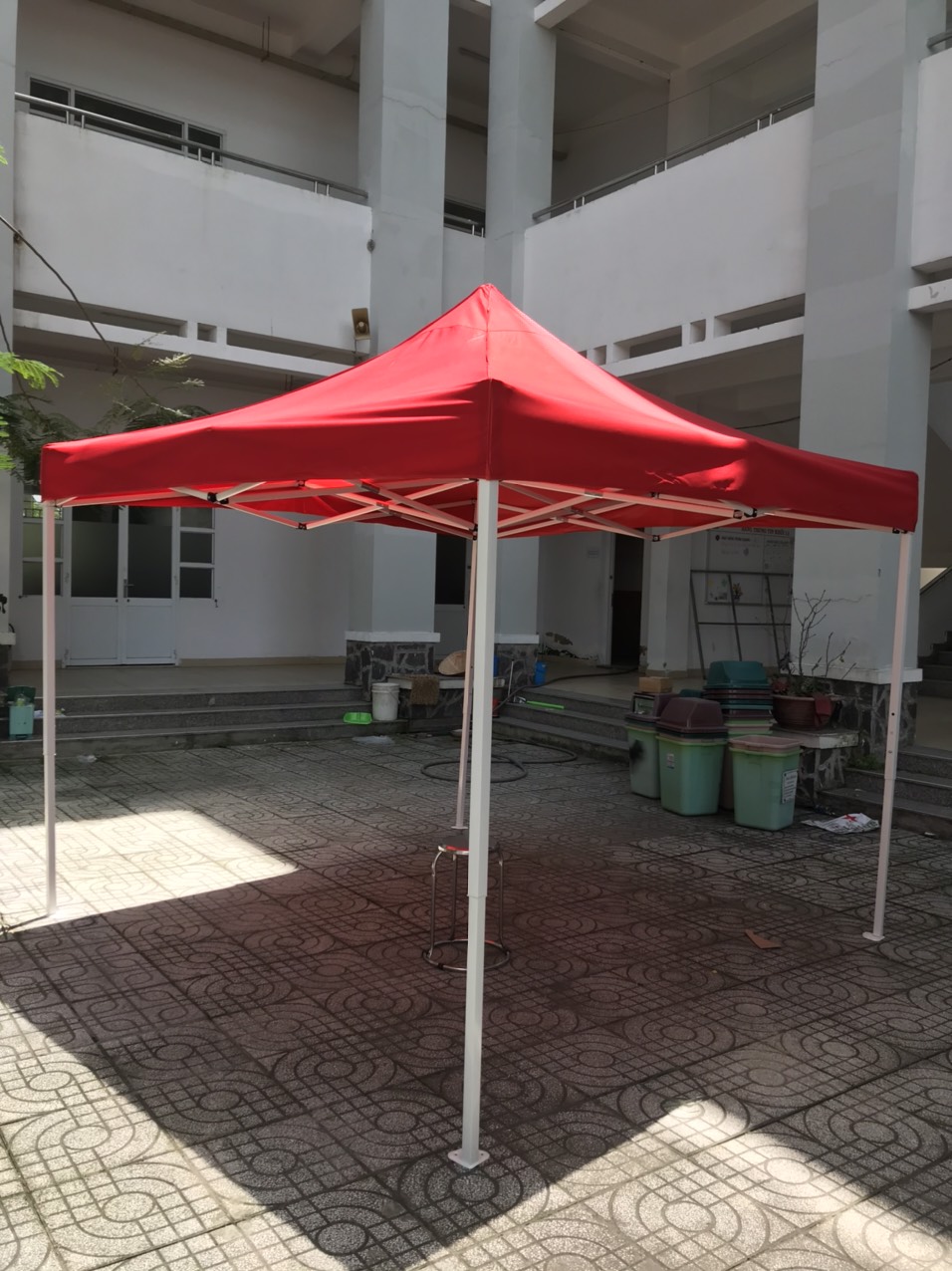 lều xếp chợ đêm