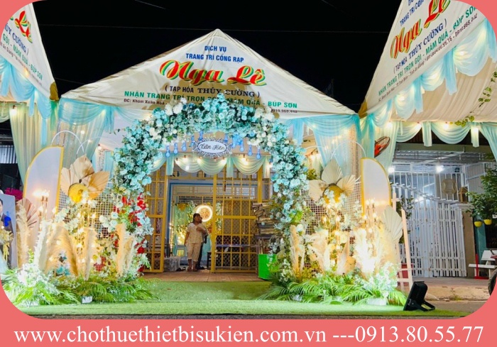 rạp sự kiện đám cưới