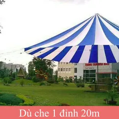 Cho thuê dù tròn, dù che nắng sân trường, dù trường học