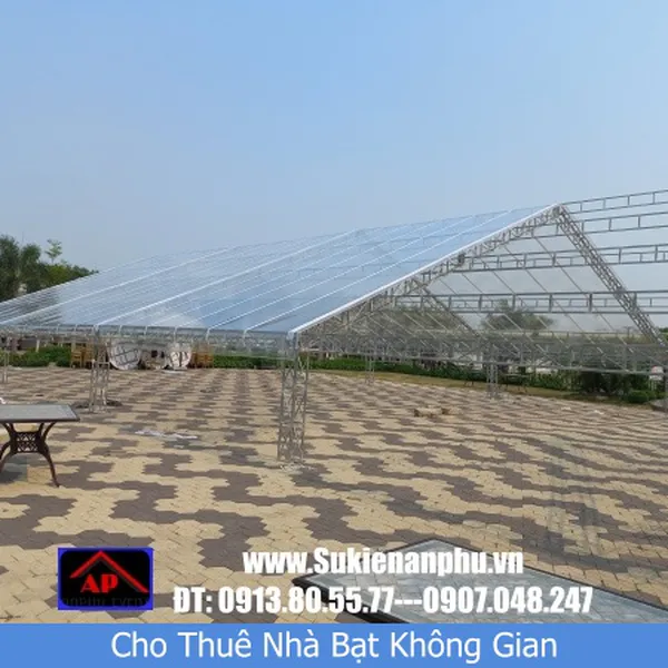 Cho Thuê Nhà Bạt Trong Suốt