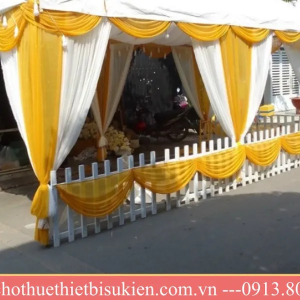 Sản xuất nhà bạt đám cưới
