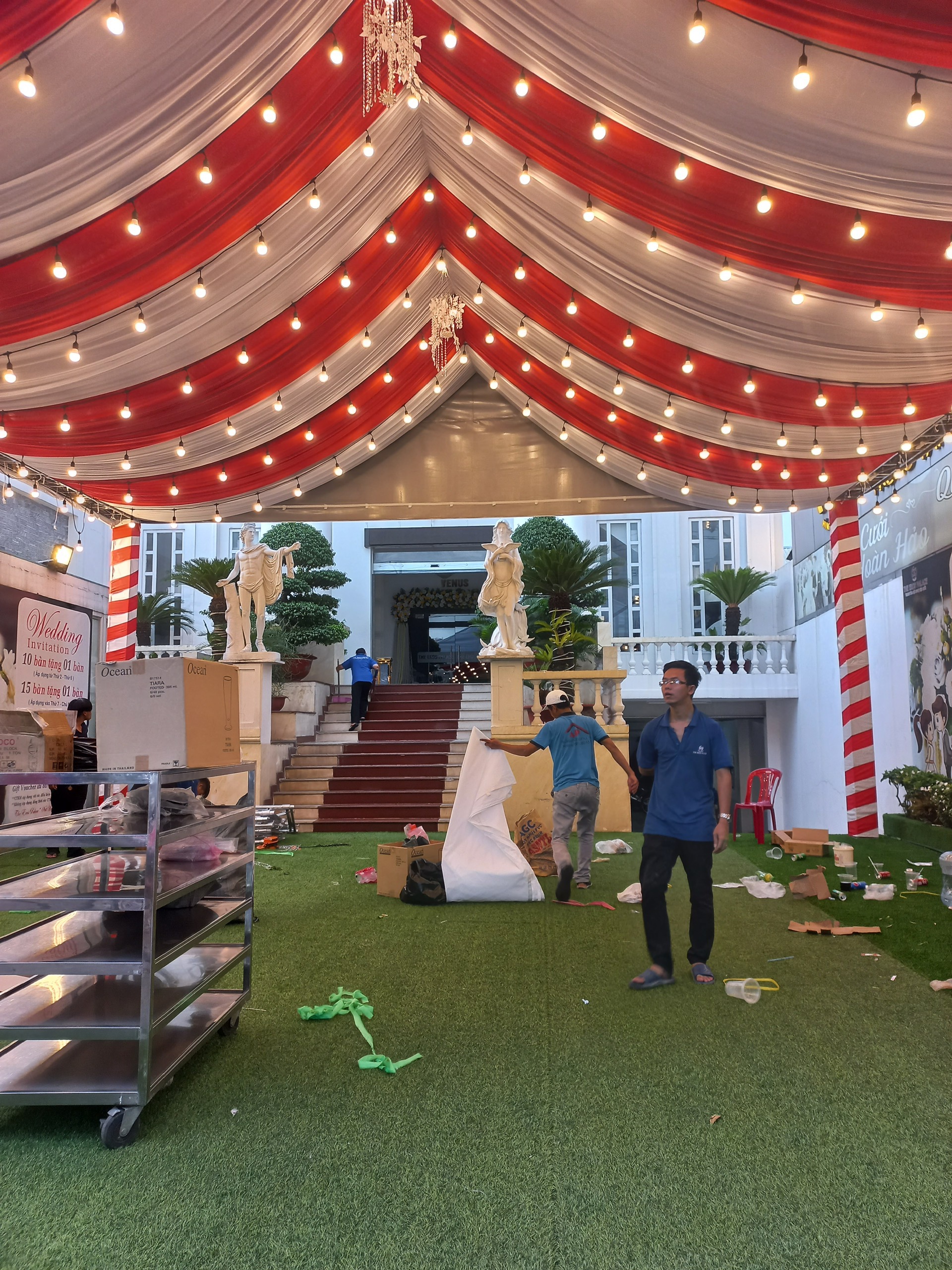 cho thuê nhà bạt đám cưới