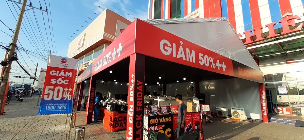 cho thuê nhà bạt hội chợ