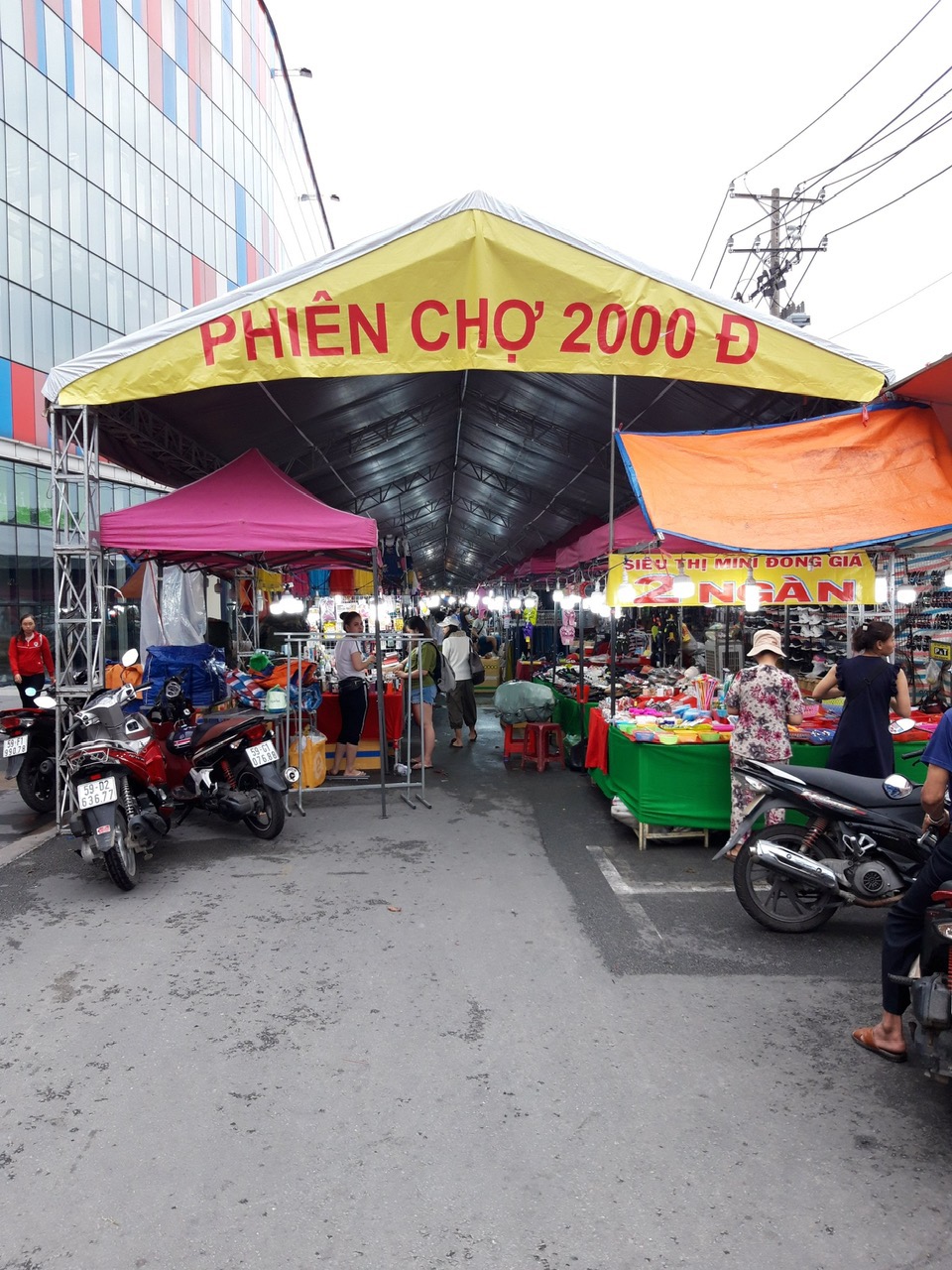 cho thuê nhà bạt hội chợ