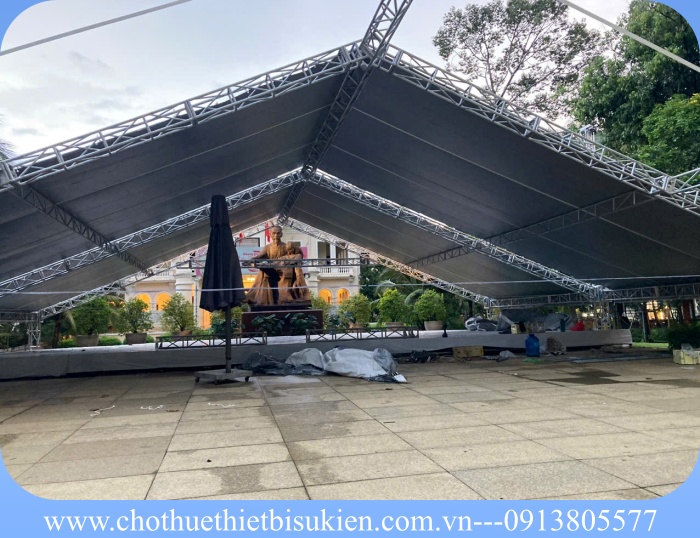 sản xuất nhà bạt không gian