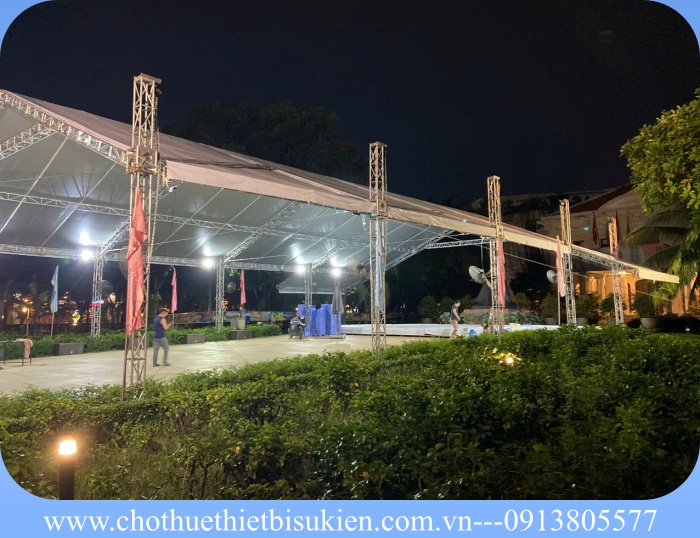 sản xuất nhà bạt không gian