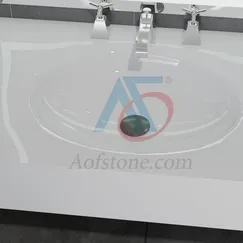 LAVABO LIỀN KHỐI ÂM BÀN HE-010