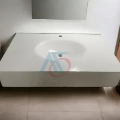 LAVABO LIỀN KHỐI ÂM BÀN 1 LÒNG VE010