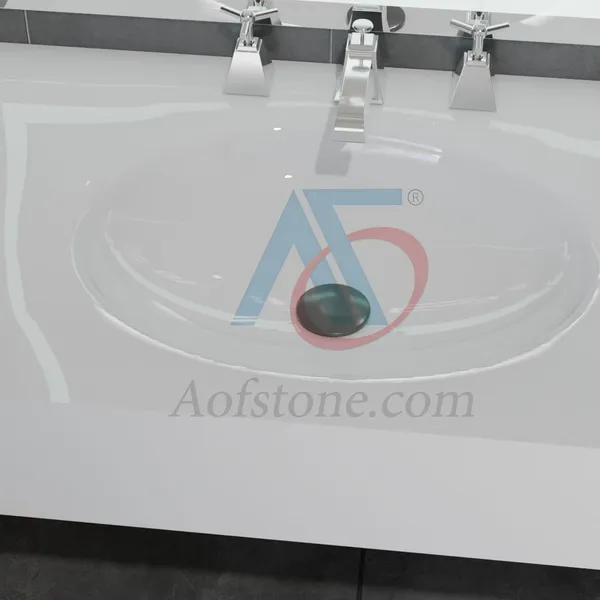 LAVABO LIỀN KHỐI ÂM BÀN HE-010
