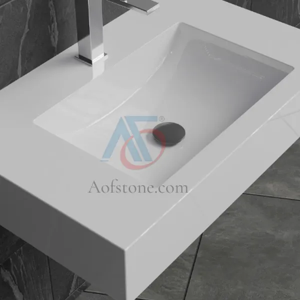 LAVABO LIỀN KHỐI ÂM BÀN MC-010